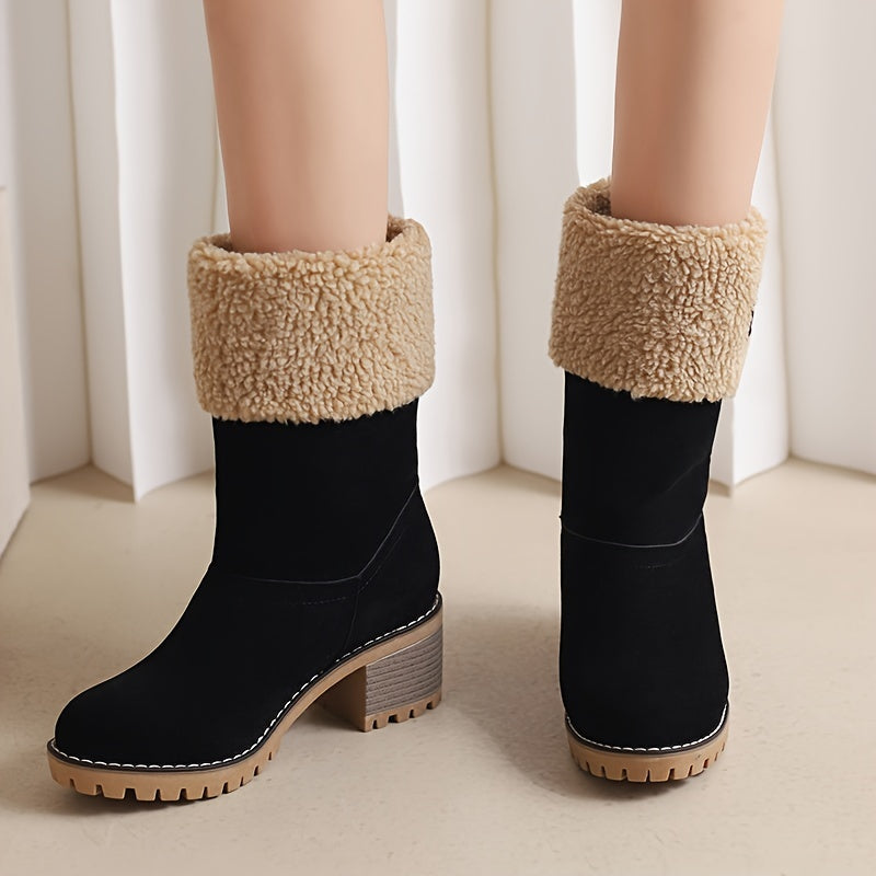 Women's Winter Snow Boots | Anti-Slip Fleece-Lined Warm Boots