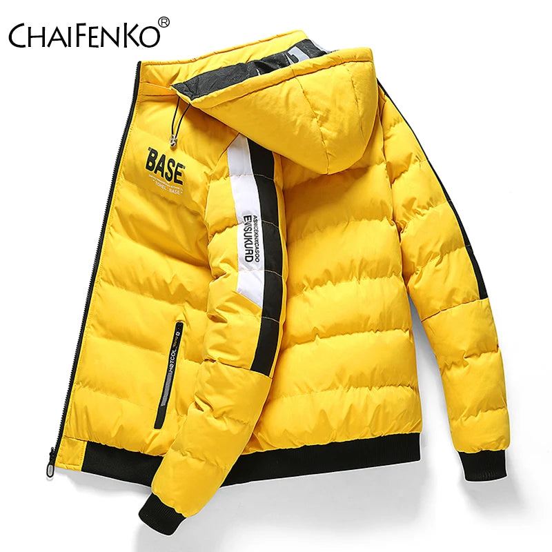 Men's Reversible Hooded Parka | Double-Sided Winter Coat