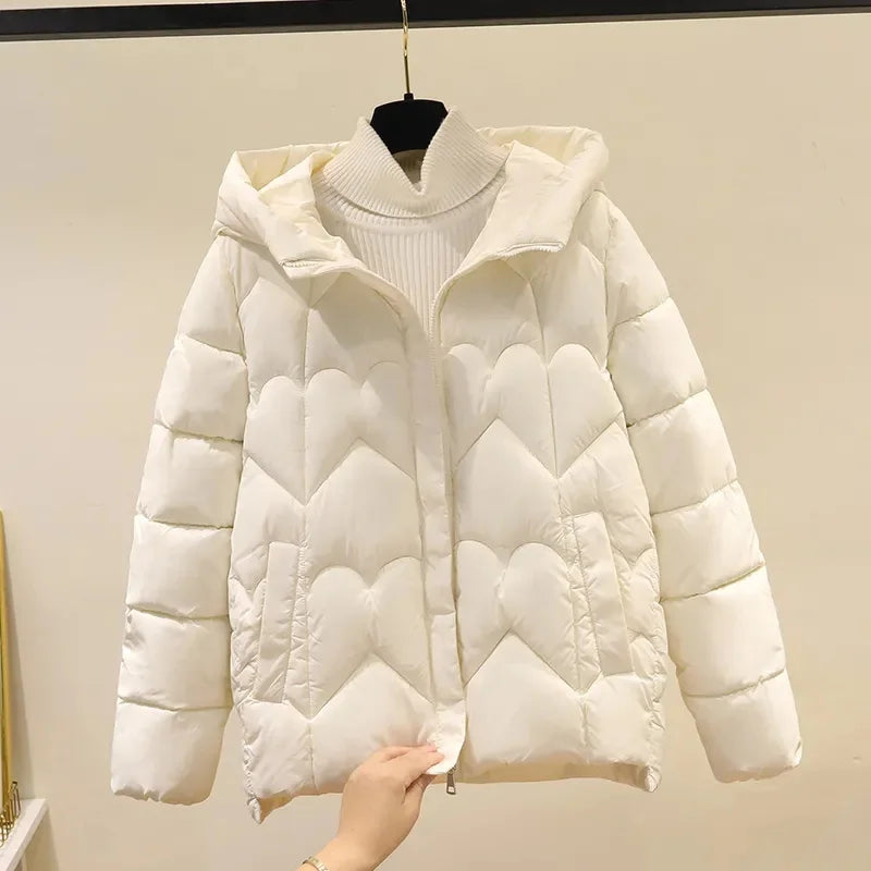 Doudoune Courte Femme Style Coréen - Puffer Jacket Capuche 2025