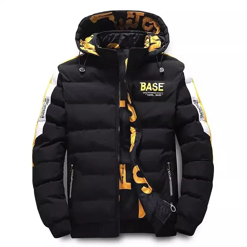 Men's Reversible Down Jacket 2025 | Double-Sided Padded Coat