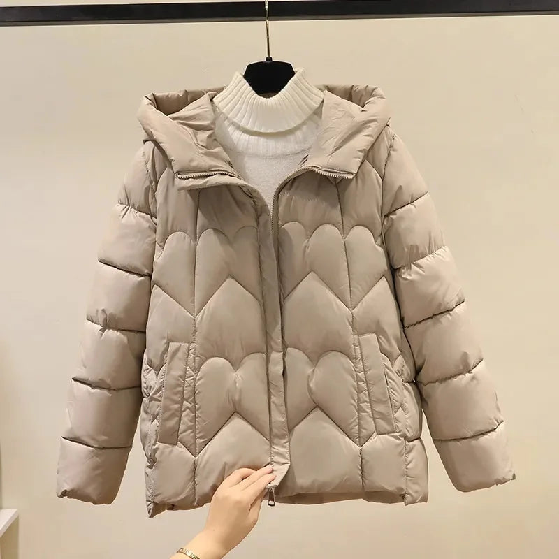 Doudoune Courte Femme Style Coréen - Puffer Jacket Capuche 2025