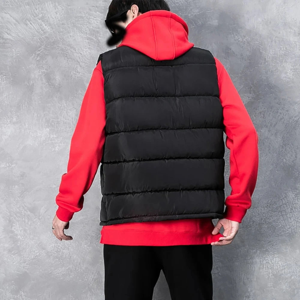 Gilet Sans Manches Homme Hiver - Veste Chaude Imperméable
