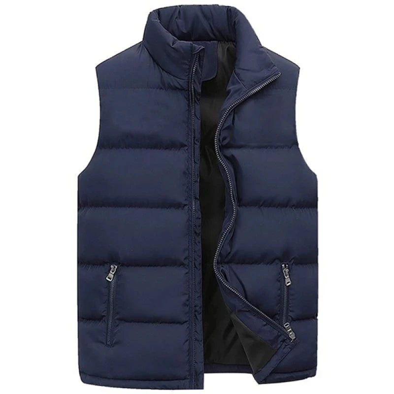 Gilet Sans Manches Homme Hiver - Veste Chaude Imperméable