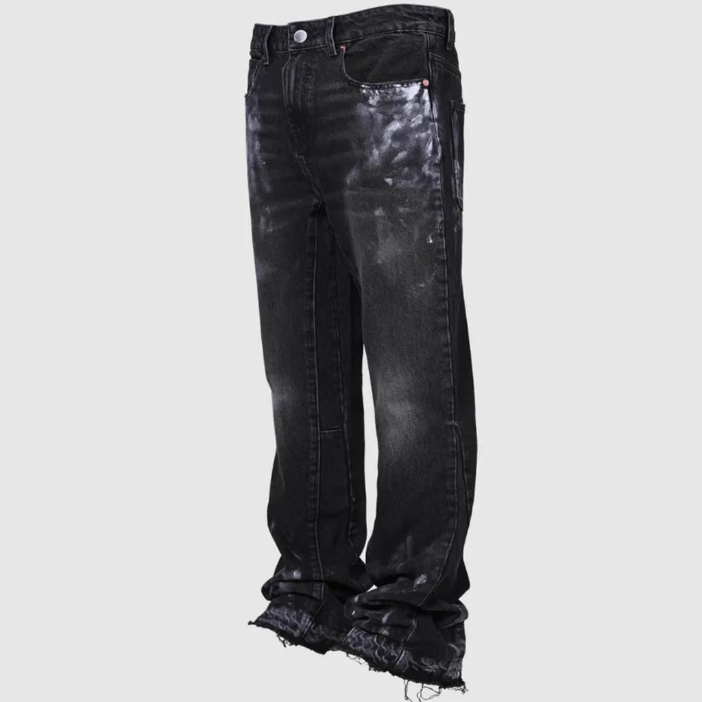 Men's Vintage Distressed Jeans - Streetwear Denim 2025