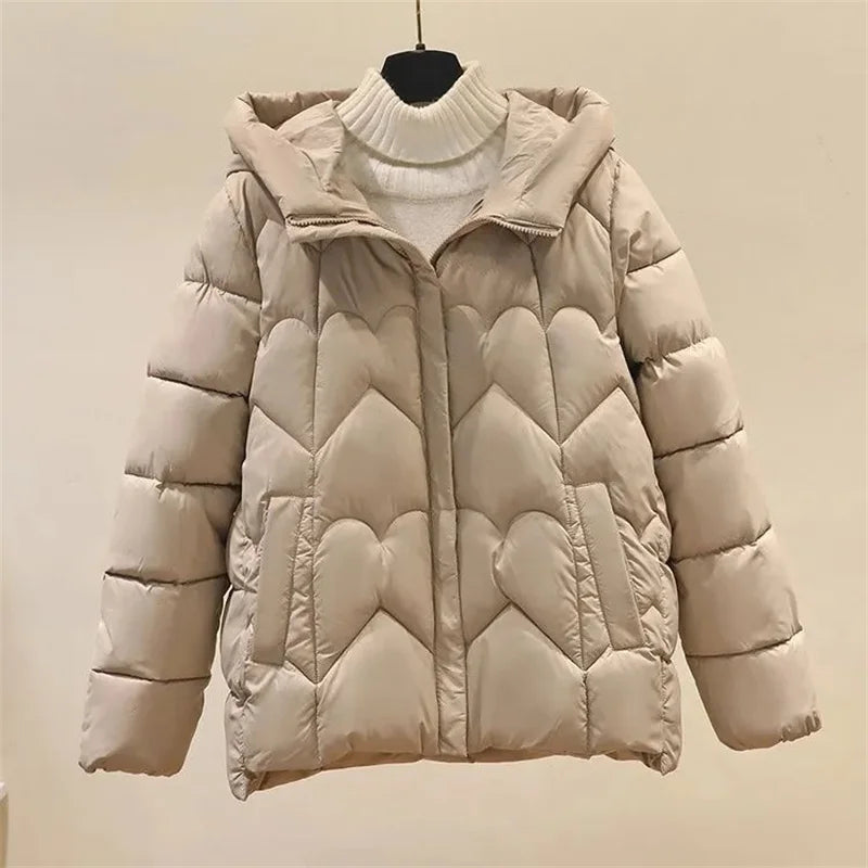Doudoune Courte Femme Style Coréen - Puffer Jacket Capuche 2025