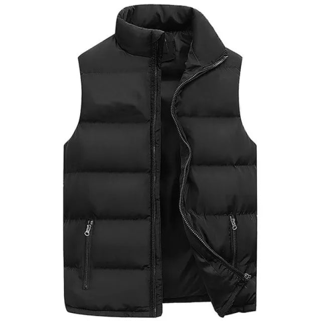 Gilet Sans Manches Homme Hiver - Veste Chaude Imperméable