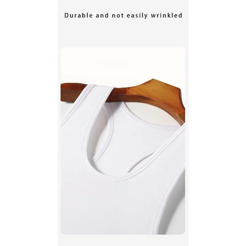 Gym Top Men Shirt Man Muscle Loose T-shirt Fitness Bodybuilding Stringer Vest Clothes Clothing Men's Singlets Muscular T-shirts