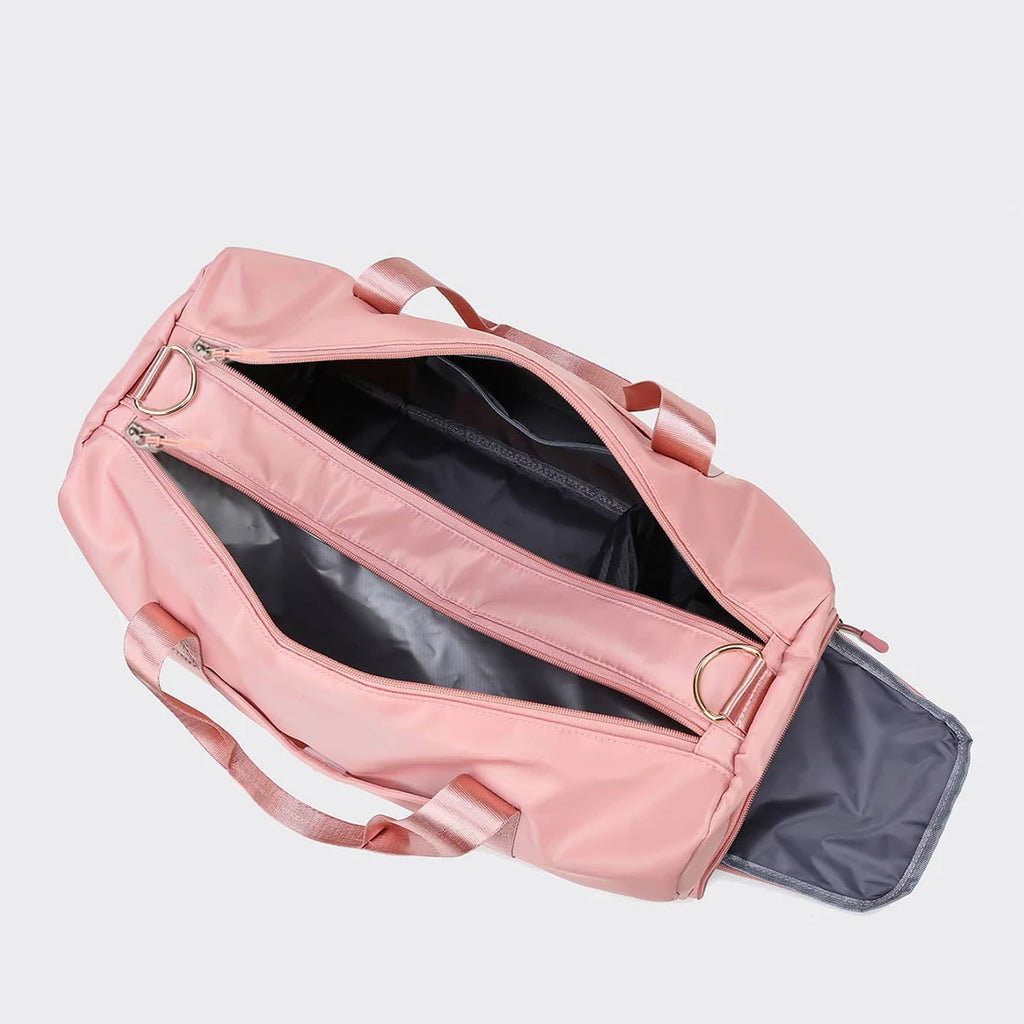 New lightweight, simple and large-capacity travel luggage bag, with an independent shoe compartment fashionable travel bag!