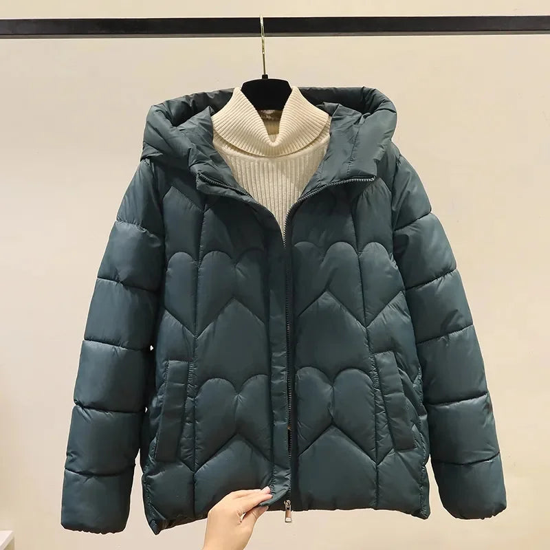 Doudoune Courte Femme Style Coréen - Puffer Jacket Capuche 2025