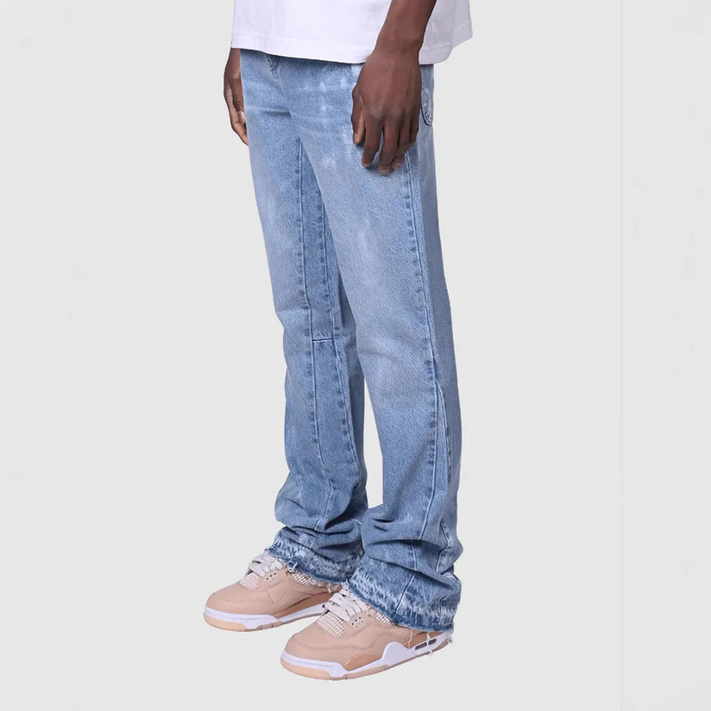 Men's Vintage Distressed Jeans - Streetwear Denim 2025