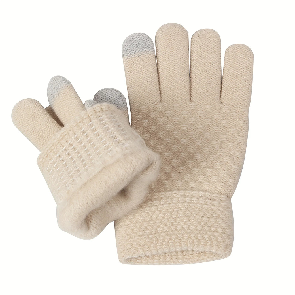 Kids Winter Set | Hat Scarf Gloves for Boys Girls Ages 3-8