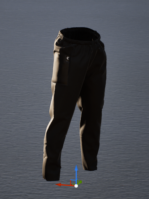 Taitsu Pants - Full Black-4