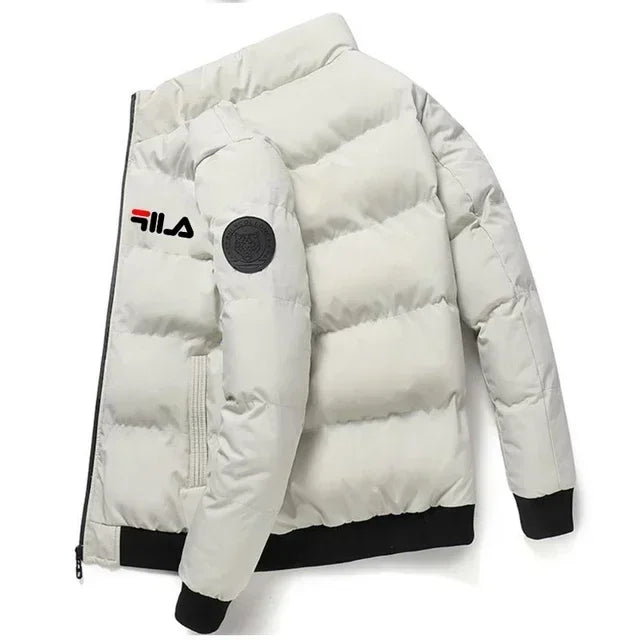 Veste Courte Homme Automne Hiver - Blouson Chaud Coupe-Vent