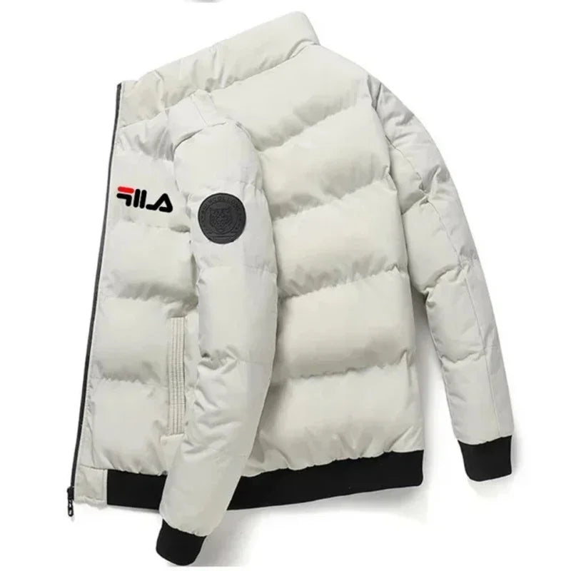 Veste Courte Homme Automne Hiver - Blouson Chaud Coupe-Vent