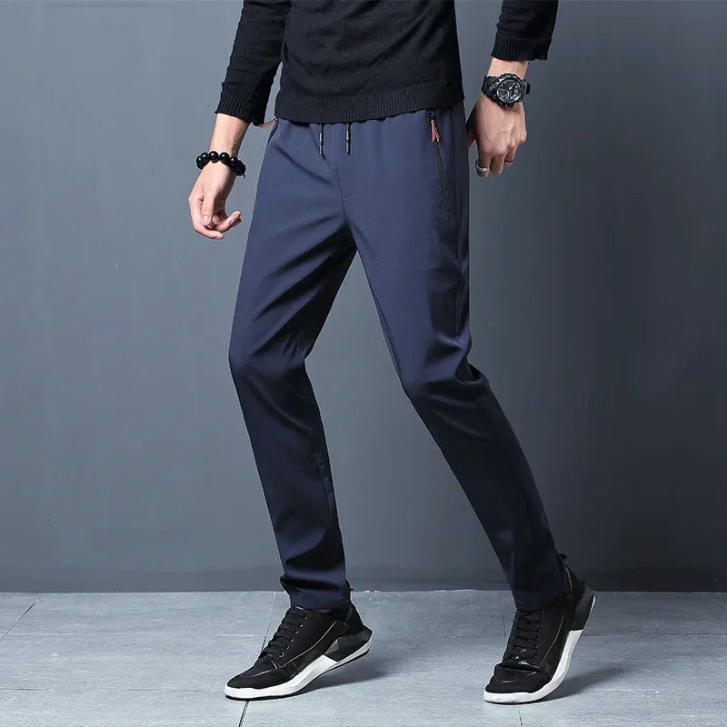 Pantalon Casual Homme Slim Fit - Taille Élastique Coréen