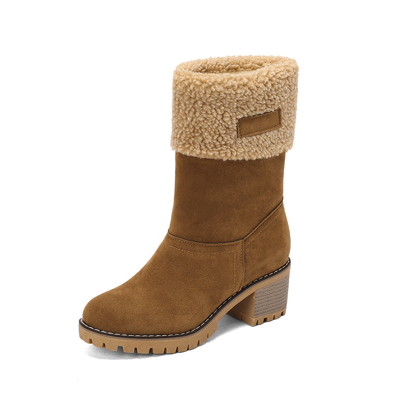 Women's Winter Snow Boots | Anti-Slip Fleece-Lined Warm Boots